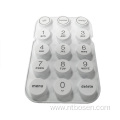 Multimedia Remote Control Keypad Custom Conductive Silicone Buttons